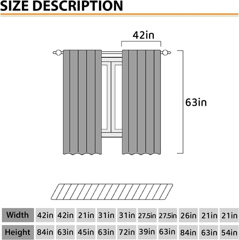 Lnepty Nautical Beach Curtains,Coastal Seahorse Undersea Animal Blue Bedroom Kids Room Drapes Treatments,Ocean Coral Summer Living Room Bathroom Window Curtains 2 Piece Set,84X63 Inch - Image 2